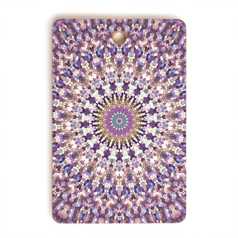 Monika Strigel ARABESQUE NEW AGE ROSE Cutting Board Rectangle