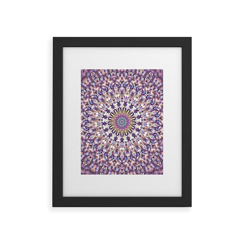 Monika Strigel ARABESQUE NEW AGE ROSE Framed Art Print