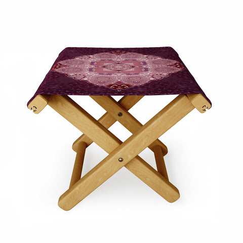 Monika Strigel AZIZA RED Folding Stool