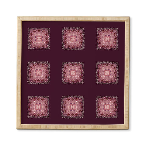 Monika Strigel AZIZA RED II Framed Wall Art