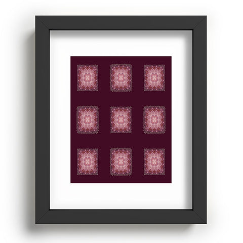 Monika Strigel AZIZA RED II Recessed Framing Rectangle