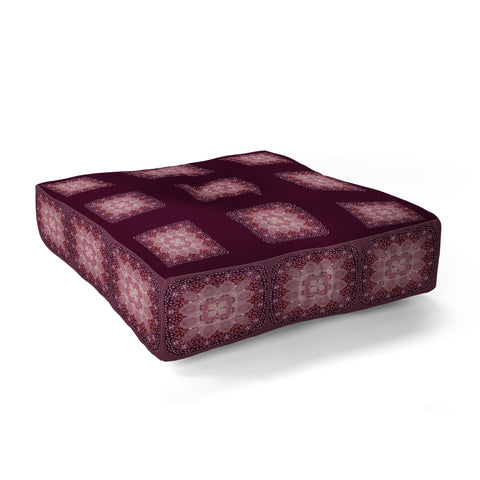 Monika Strigel AZIZA RED II Floor Pillow Square