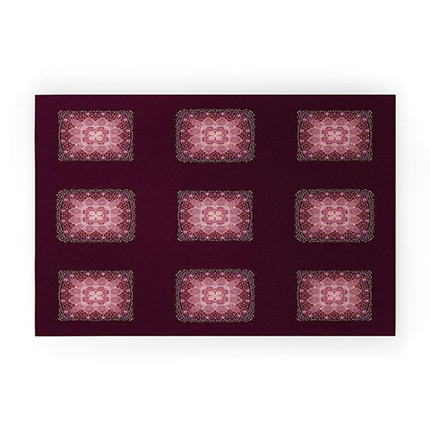 Monika Strigel AZIZA RED II Welcome Mat