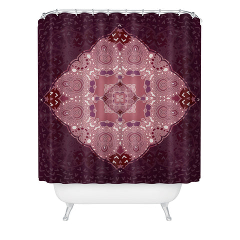 Monika Strigel AZIZA RED Shower Curtain