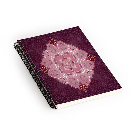 Monika Strigel AZIZA RED Spiral Notebook