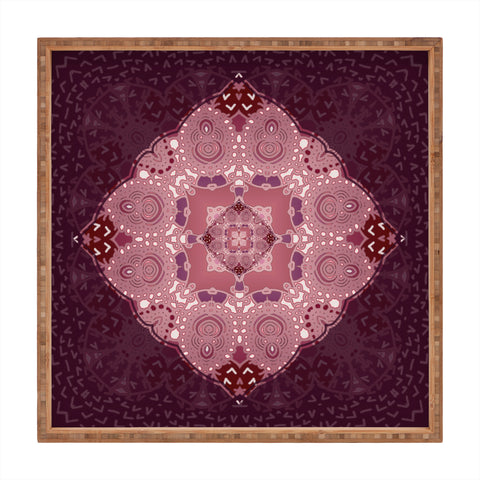 Monika Strigel AZIZA RED Square Tray