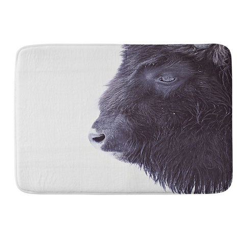 Monika Strigel BLACK BUFFALO Memory Foam Bath Mat