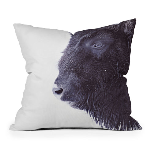 Monika Strigel BLACK BUFFALO Throw Pillow