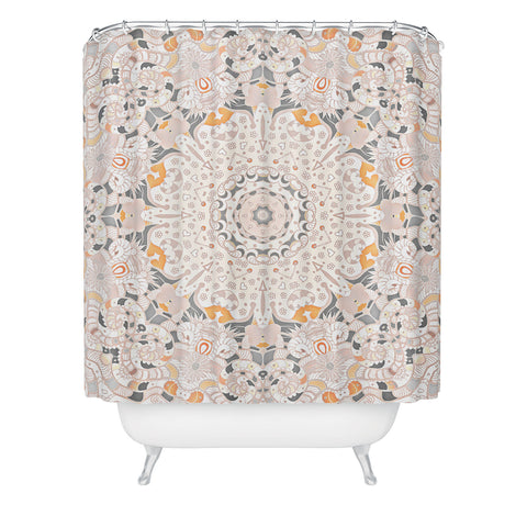 Monika Strigel BOHO SUMMER GREY Shower Curtain