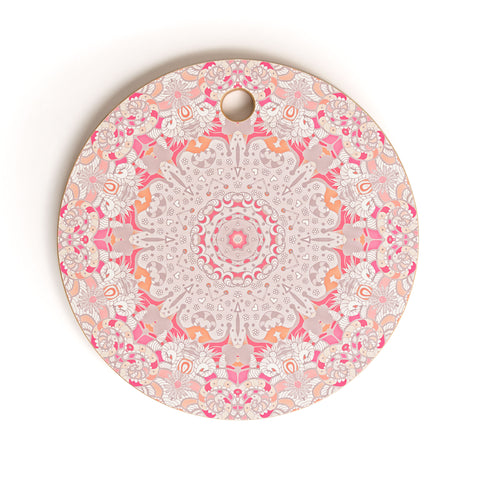 Monika Strigel BOHO SUMMER SUNSHINE Cutting Board Round