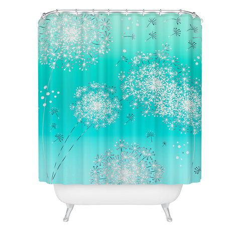 Monika Strigel Dandy Snowflake Shower Curtain