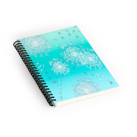 Monika Strigel Dandy Snowflake Spiral Notebook