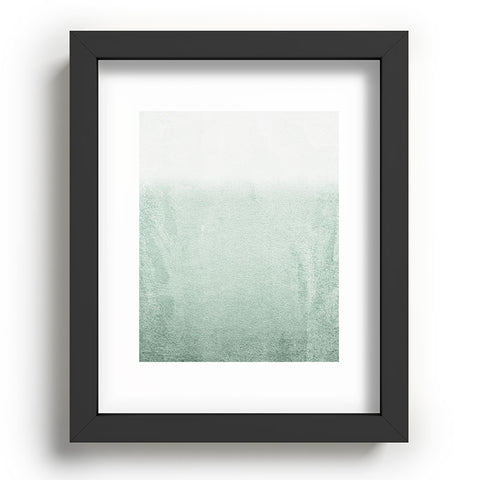 Monika Strigel FADING GREEN EUCALYPTUS Recessed Framing Rectangle