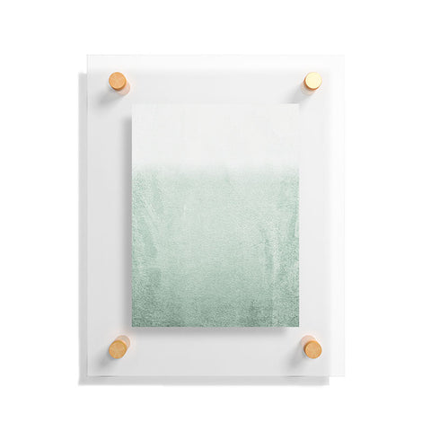 Monika Strigel FADING GREEN EUCALYPTUS Floating Acrylic Print