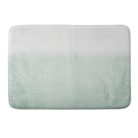 Monika Strigel FADING GREEN EUCALYPTUS Memory Foam Bath Mat