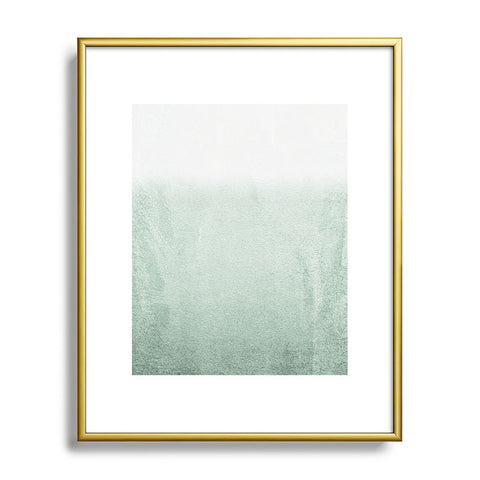 Monika Strigel FADING GREEN EUCALYPTUS Metal Framed Art Print