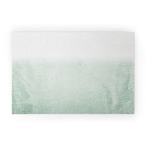 Monika Strigel FADING GREEN EUCALYPTUS Welcome Mat