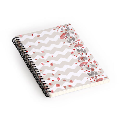 Monika Strigel Fall In Love Spiral Notebook