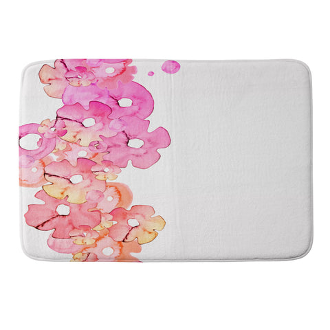 Monika Strigel Fantasia Flurished Memory Foam Bath Mat