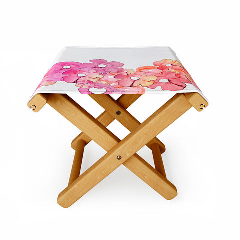 Monika Strigel Fantasia Flurished Folding Stool