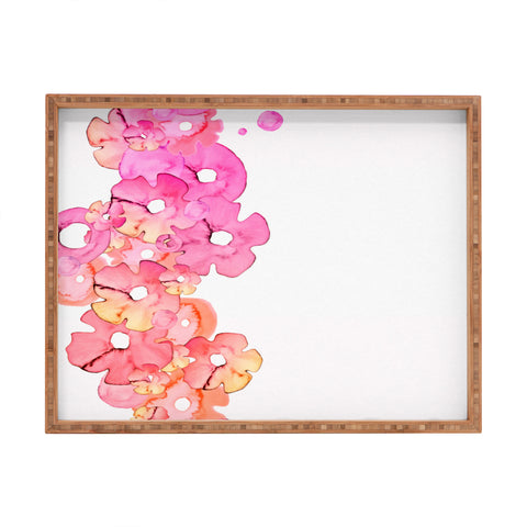 Monika Strigel Fantasia Flurished Rectangular Tray