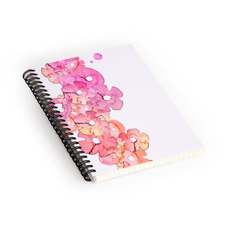 Monika Strigel Fantasia Flurished Spiral Notebook