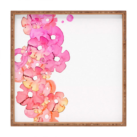 Monika Strigel Fantasia Flurished Square Tray