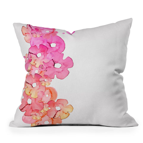 Monika Strigel Fantasia Flurished Throw Pillow