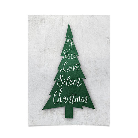 Monika Strigel FARMHOUSE CHRISTMAS TREE GREEN Poster