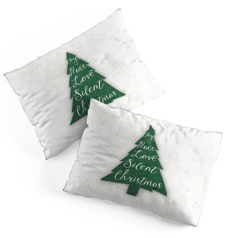 Monika Strigel FARMHOUSE CHRISTMAS TREE GREEN Pillow Shams