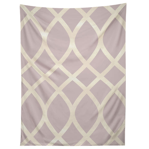 Monika Strigel FESTIVE RIBBONS BLUSH ROSEWOOD Tapestry
