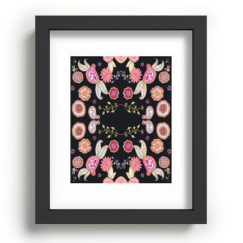 Monika Strigel FLOWER CHILD PINK Recessed Framing Rectangle