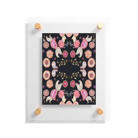 Monika Strigel FLOWER CHILD PINK Floating Acrylic Print