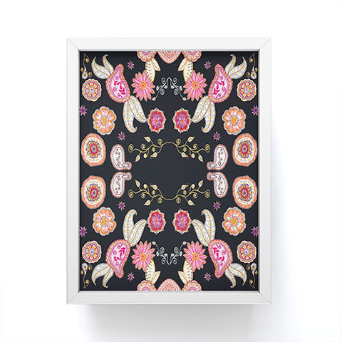 Monika Strigel FLOWER CHILD PINK Framed Mini Art Print