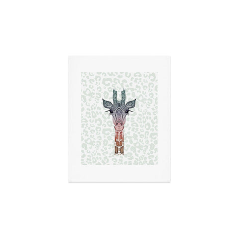 Monika Strigel Giraffe Meets Leopard Art Print