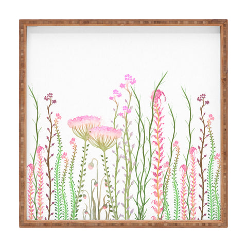 Monika Strigel Grasshoppers Paradise Square Tray