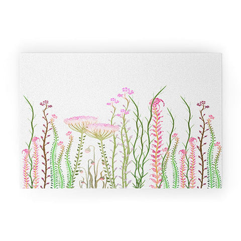 Monika Strigel Grasshoppers Paradise Welcome Mat