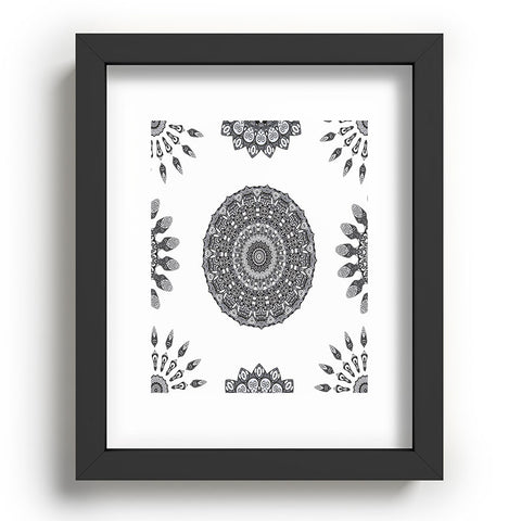 Monika Strigel GREEK BLACK SUNSHINE Recessed Framing Rectangle