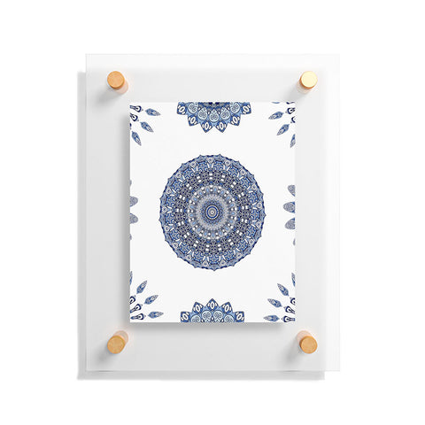 Monika Strigel Greek Blue Sunshine Floating Acrylic Print