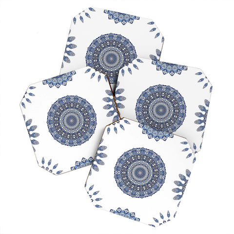 Monika Strigel Greek Blue Sunshine Coaster Set
