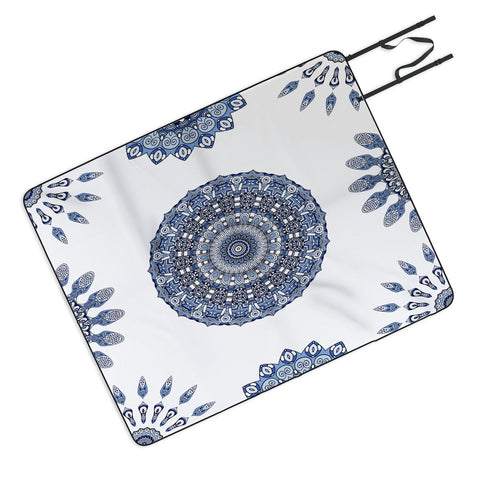 Monika Strigel Greek Blue Sunshine Picnic Blanket
