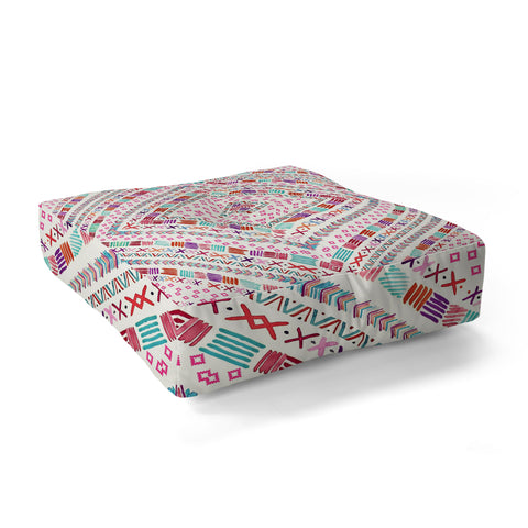 Monika Strigel Happy Echo Floor Pillow Square