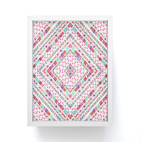 Monika Strigel Happy Echo Framed Mini Art Print