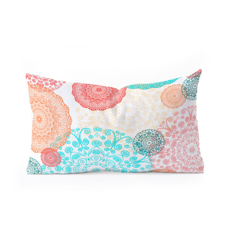 Monika Strigel Happy Go Lucky Oblong Throw Pillow