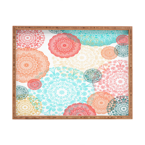 Monika Strigel Happy Go Lucky Rectangular Tray