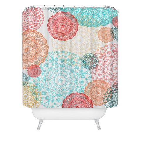 Monika Strigel Happy Go Lucky Shower Curtain