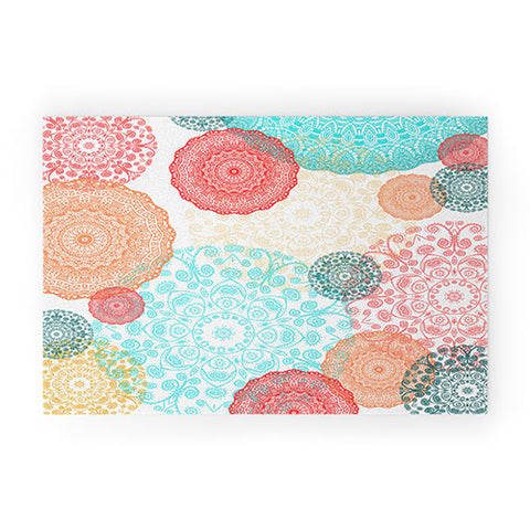 Monika Strigel Happy Go Lucky Welcome Mat