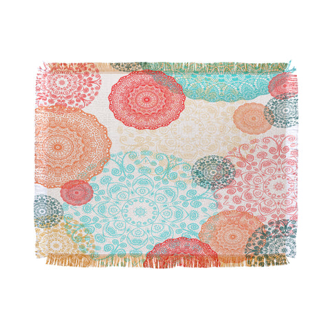 Monika Strigel Happy Go Lucky Throw Blanket