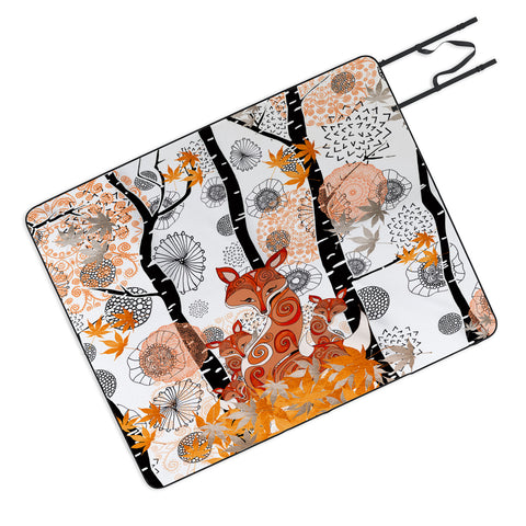 Monika Strigel Hello Foxy Picnic Blanket