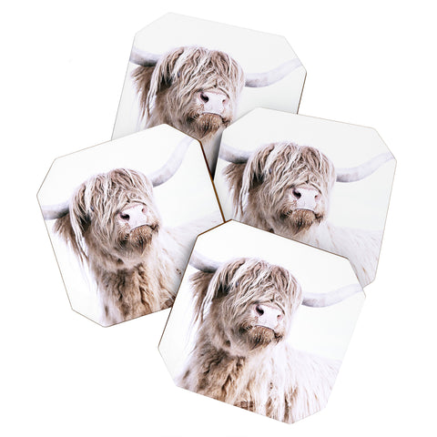 Monika Strigel HIGHLAND CATTLE Coaster Set